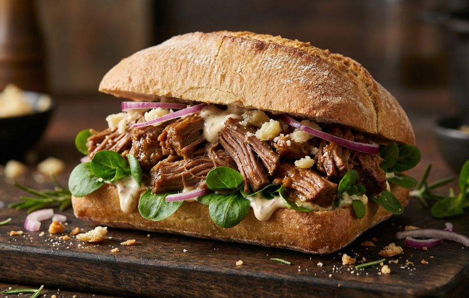 Broodje lamsstoofvlees (incl. stoofrecept)