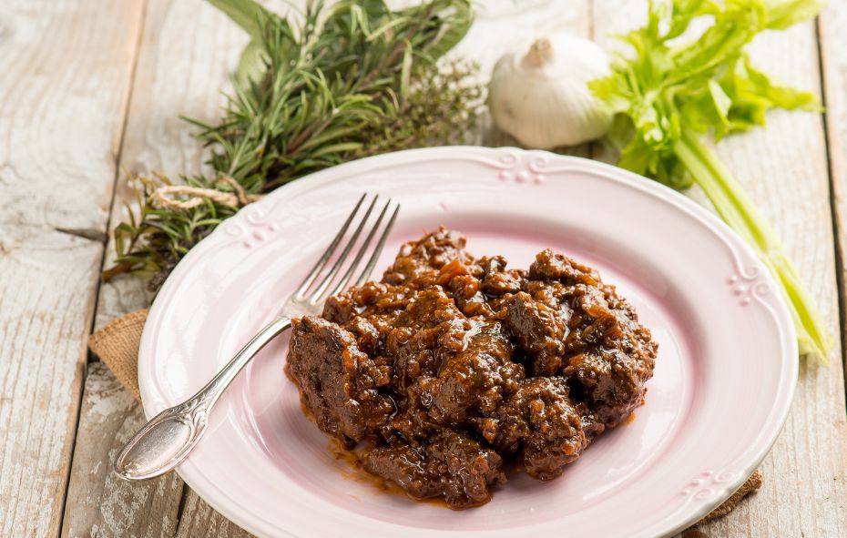 Voorjaarsstoof met reepoulet