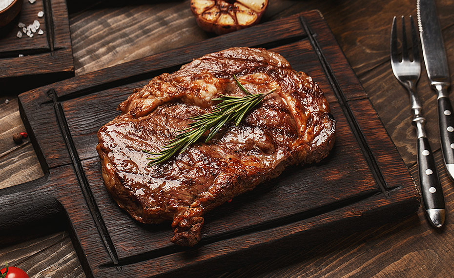 De perfecte rib eye steak