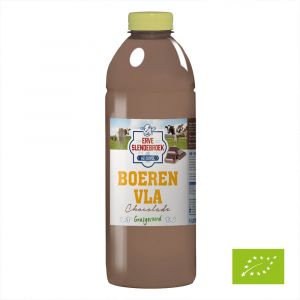 Boeren Vla Chocolade van Erve Slendebroek uit Zwolle