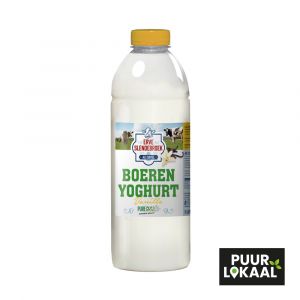 Bio Boeren Yoghurt met vanille