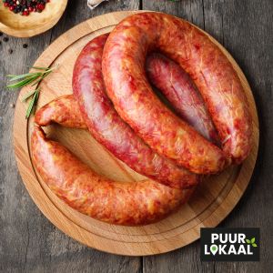 Rookworsten Trio (wild, rund en varken)