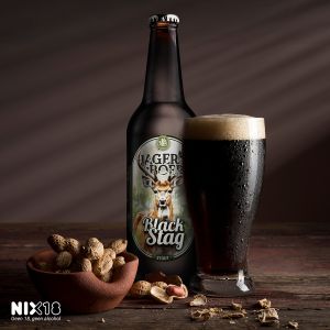 Jager&Boer Black Stag - Stout - Fles - 33cl