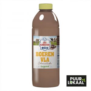 Boeren Vla Chocolade van Erve Slendebroek uit Zwolle