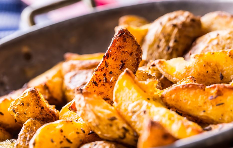Pittige aardappelpartjes