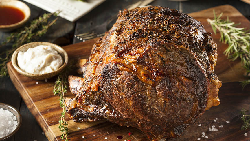 Rib roast op de BBQ