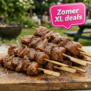 Zomer XL Deal: 10x Kipsaté (1 kilo)