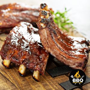 Voorgegaarde Sweet & Sticky BBQ Spareribs