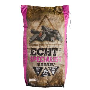 Zak ECHT® Expert Houtskool 10 kg — 100% Spaanse Steeneik voor horeca