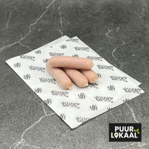 Mini varkenssaucijsjes gourmet - 120 gram